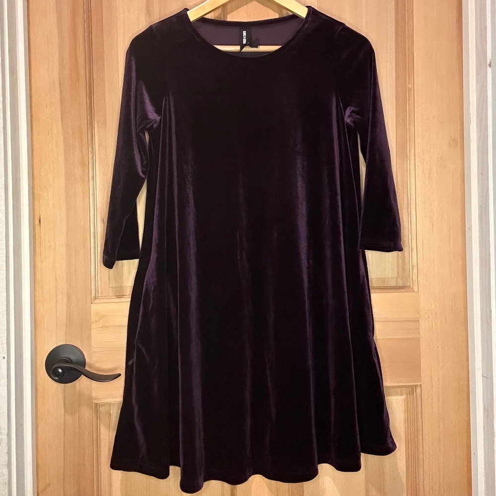 Agnes & Dora Velvet Party Dress w. pockets!